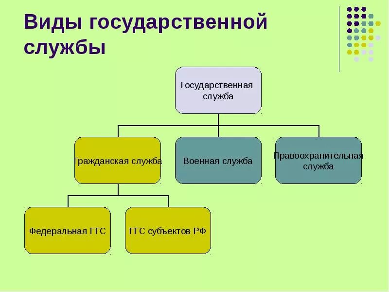 Служащие 3 уровня. Виды государственной службы. Госслужба виды. Виды ООС службы. Виды государственной гражданской службы.