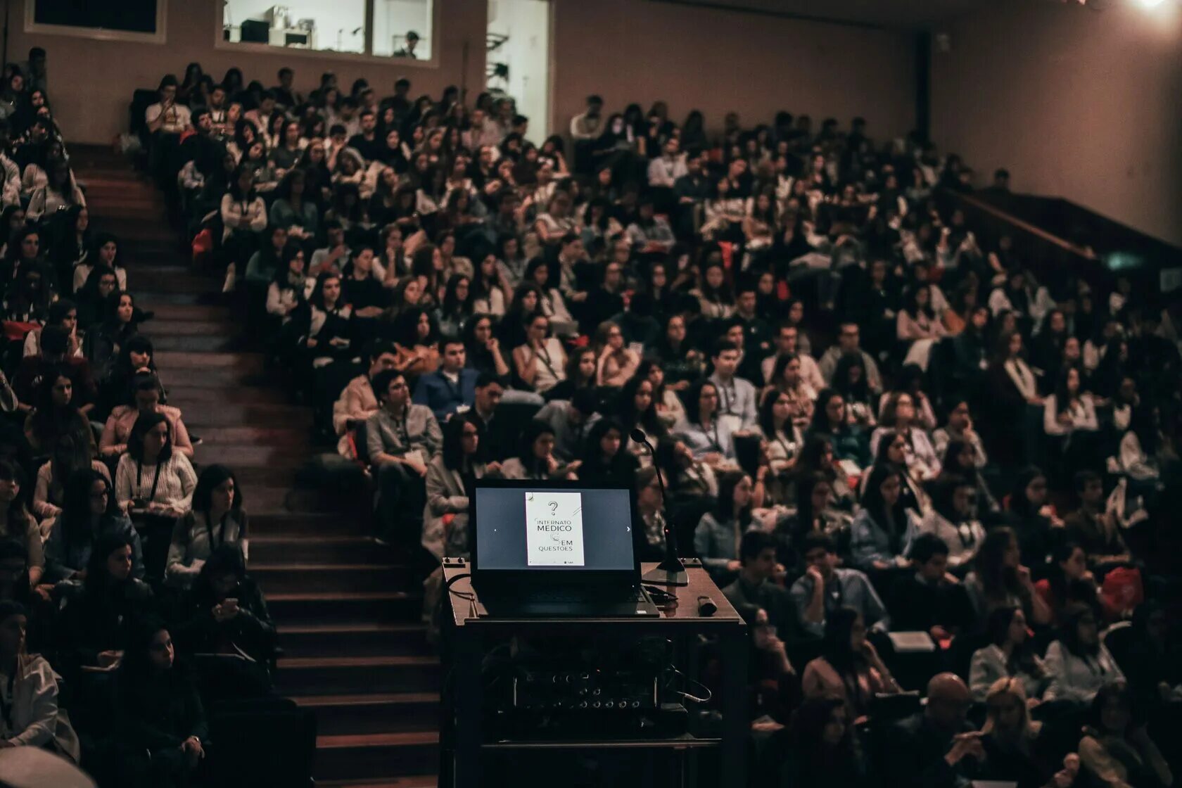 Yesterday we a lecture