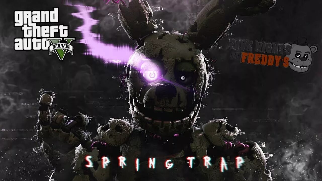 Спрингтрап в дбд. Fnaf спрингтрап. спринг трап фнаф.