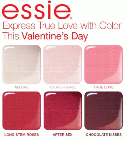 Expression true. Essie true love. эсси экспресс. essie women heart лак для ногтей палитра.