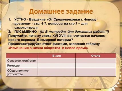 Европа от средневековья к новому времени