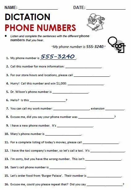 Whose telephone number is this it s. Phone numbers worksheets. phone number exercises. numbers dictation. what is your phone number worksheets.