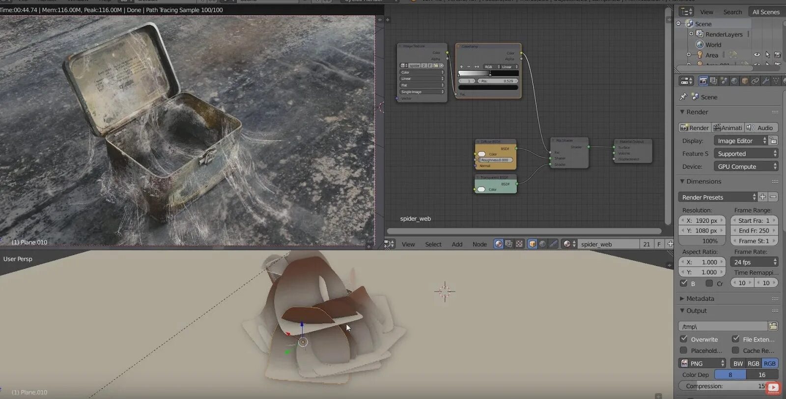 Blender web