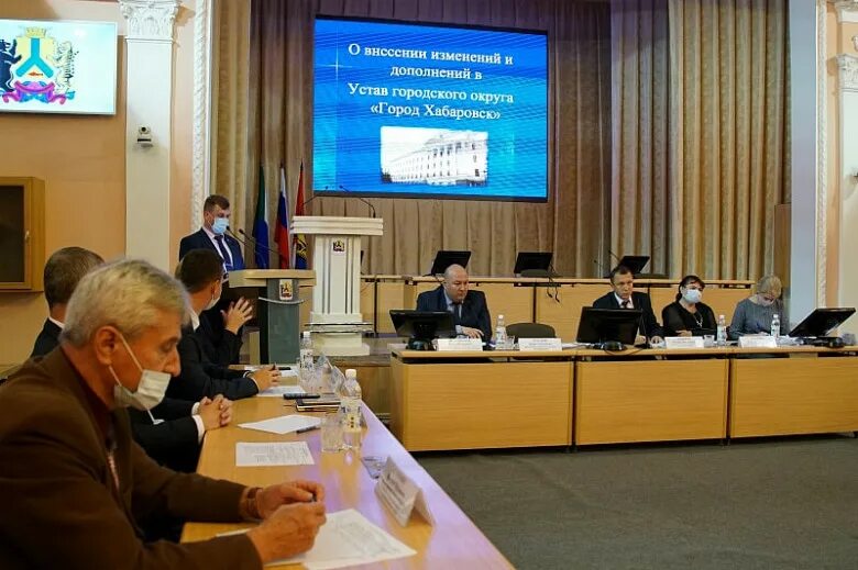 Депутаты хабаровской городской думы