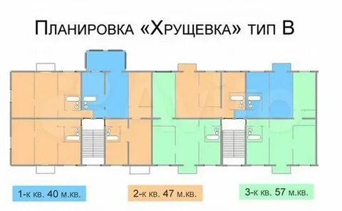 Планировка квартир пятиэтажек