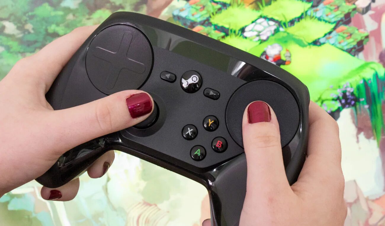 Игра controller gamepad. Геймпад для пк steam. gamepad сенсорный трекпад. геймпад с сенсорными кнопками. круглый геймпад.