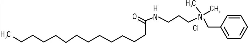 Бензилдиметил аммоний хлорид. Бензилдиметил 3- миристоиламино пропил аммоний хлорид моногидрат. Мирамистин формула химическая. Бензилдиметил формула. Бензилдиметил-миристоиламино-пропиламмоний формула.