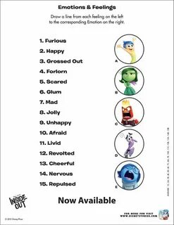 Inside out emotions