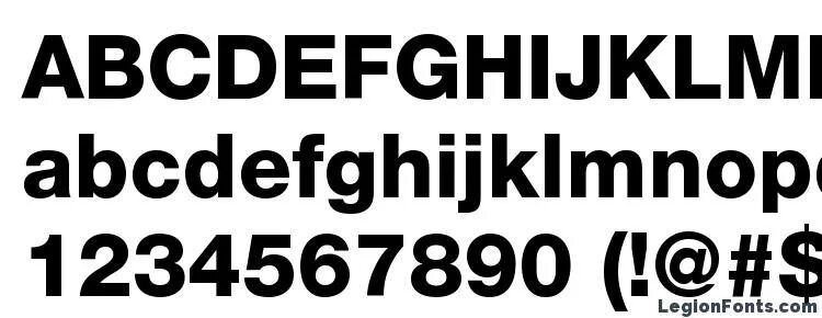 Шрифт helvetica bold