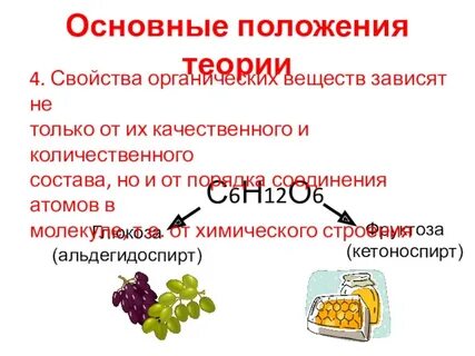 Фруктоза является кетоноспиртом