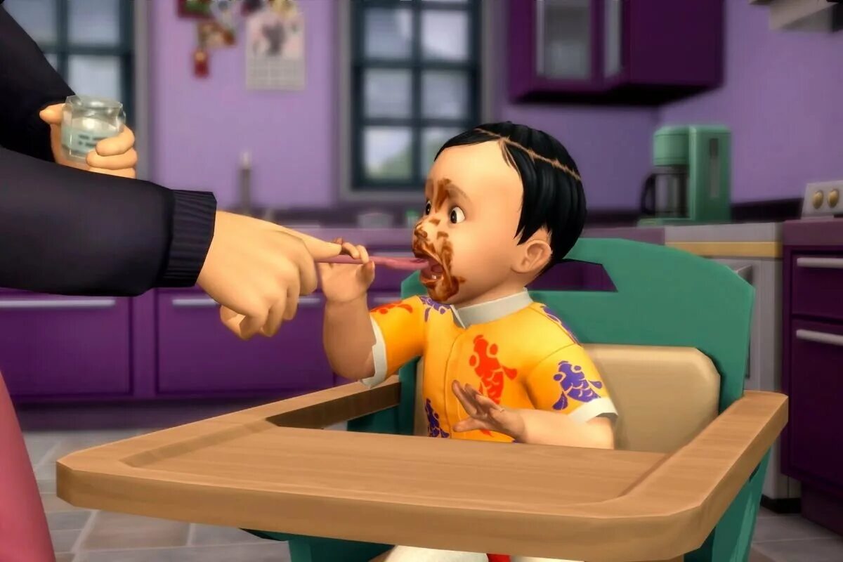 Симс 4 младенцы. Инфант симс 4. Sims 4 infant. Sims 4 infant. Обновления симс 4 последняя версия.