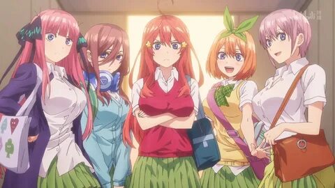 Download Wallpaper anime, anime girls, Anime screenshot, 5 toubun no Hanayo...