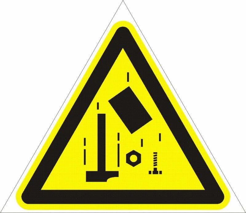предупреждающие знаки безопасности. опасность падающих предметов. знак опасность падения с высоты. опасность падение предметов с высоты. опасность падающих предметов.