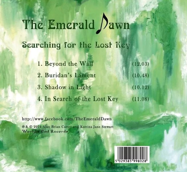 The Emerald Dawn. The Emerald Dawn to Touch the Sky 2021. Lost Keys. The Emerald down Band. I lost my key last night
