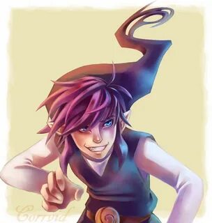 Link's shadow