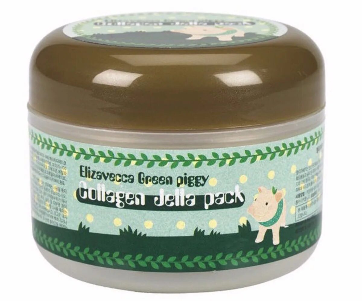 "[elizavecca]  маска для лица с коллагеном elizavecca green piggy collagen jella pack,  100 мл". Желейная маска для лица. Маска elizavecca green piggy collagen jella pack. "[elizavecca]  маска для лица с коллагеном elizavecca green piggy collagen jella pack,  100 мл". Гелевая коллагеновая маска elizavecca green piggy collagen jella pack.