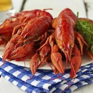 Красные морепродукты