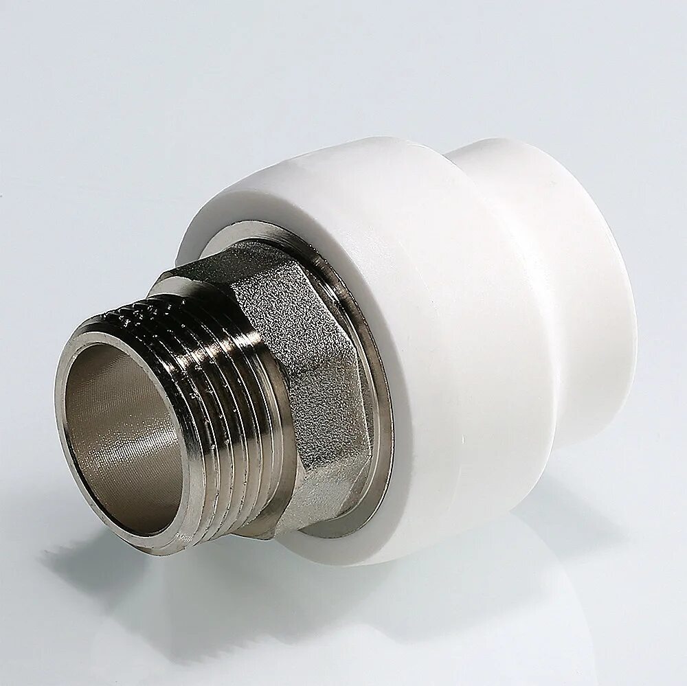 Муфта комбинированная ппр 20х1/2 вр. Соединитель ppr с переходом на наружную резьбу. Муфта ppr комбин. Фитинг полипропиленовый 20х1/2" valtec vtp. 02505.