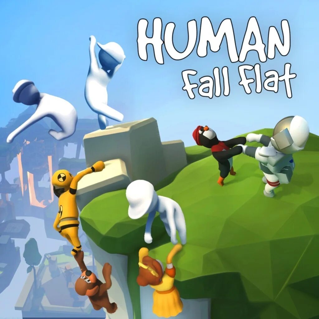 Human игра. Игра Human Fall. Хуман Фалл Флат. Human Fall Flat обложка. Human как играть по сети