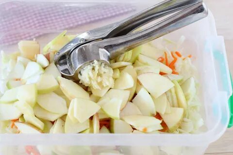 Рецепт капусты с яблоками