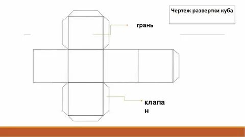 Чертеж развертки 5 класс технология