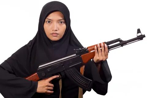 Женщина террорист