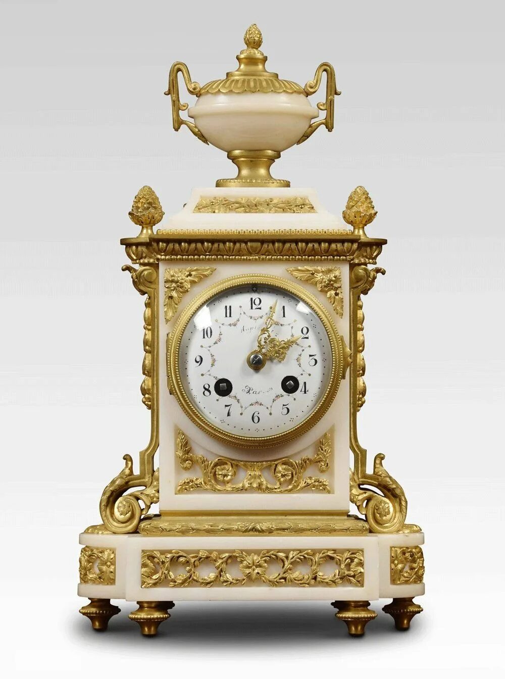 Часы каминные "дворцовые". Настольные часы в классическом стиле. Старинные настольные часы. Настольные царские часы. Часы настольные 6507