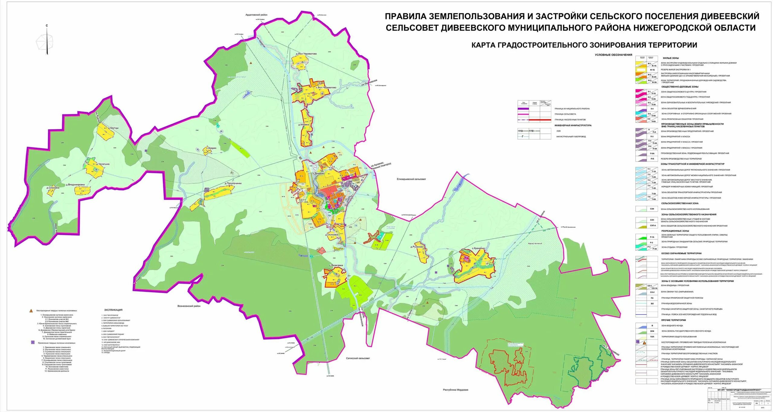 Правила землепользования и застройки поселений