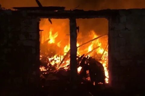 Поджог сарая
