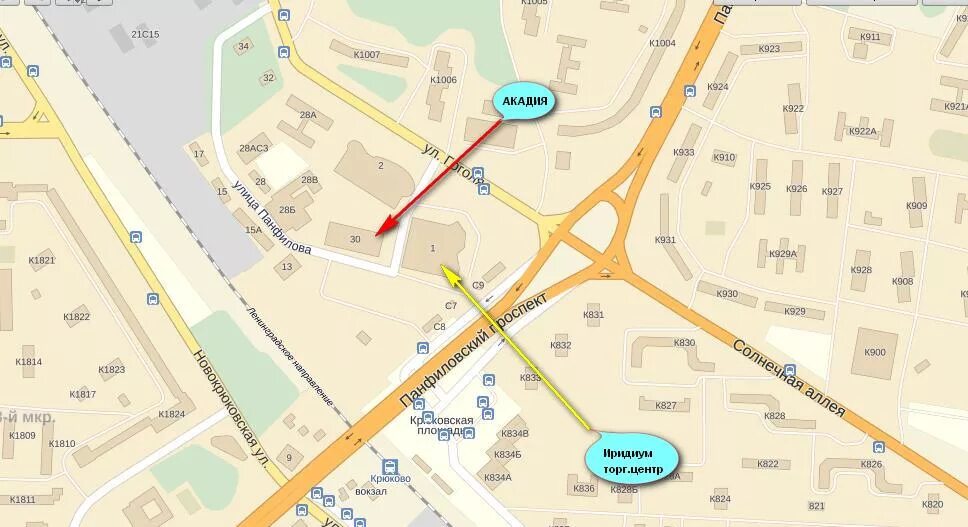 ленинский проспект дом 32. магазин дом как доехать. 2 стр. улица 1905 года на карте. москва, ул.