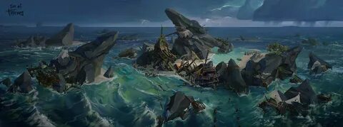 Sea of thieves острова