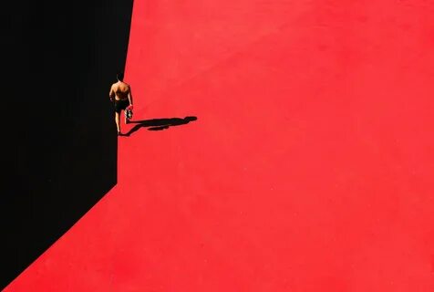 Shadow of red