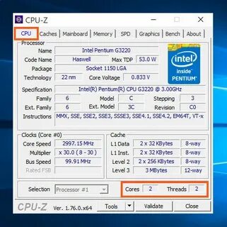 Core i3 сколько ядер