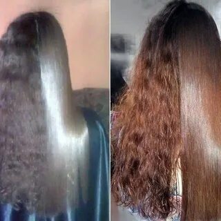 Домашнее выпрямление волос кератином