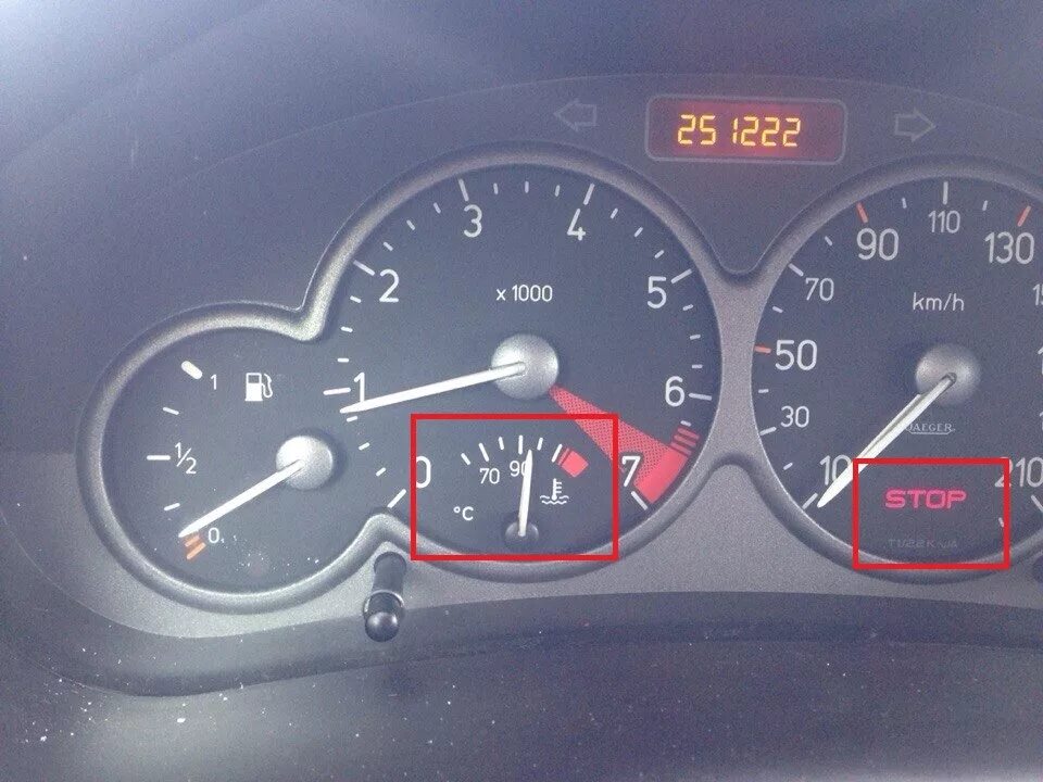 Temperature too high. Temperature too high