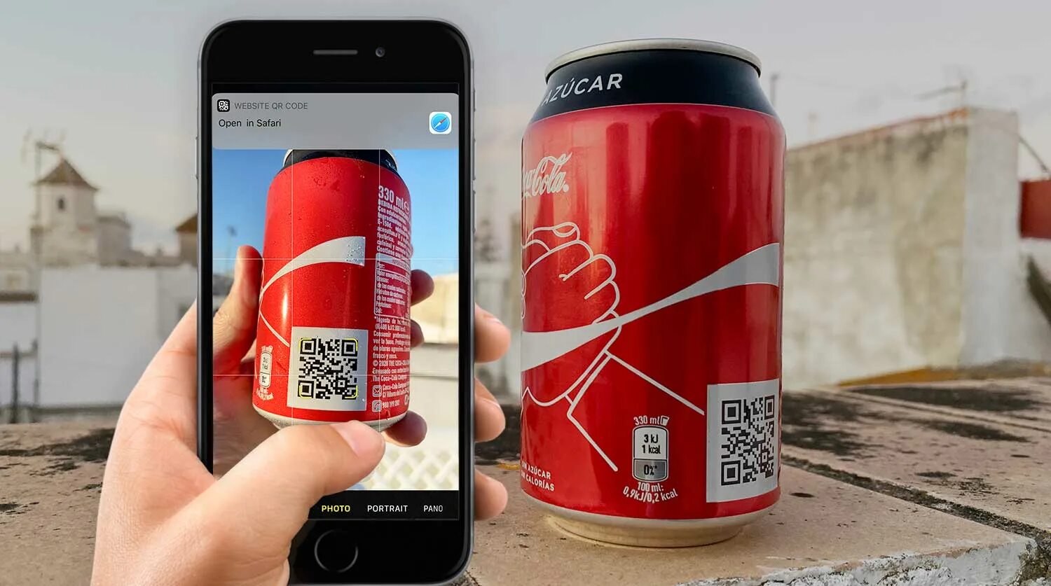 QR код Кока кола. QR коды на упаковках товаров. QR код на упаковке продуктов. Qr код на продуктах