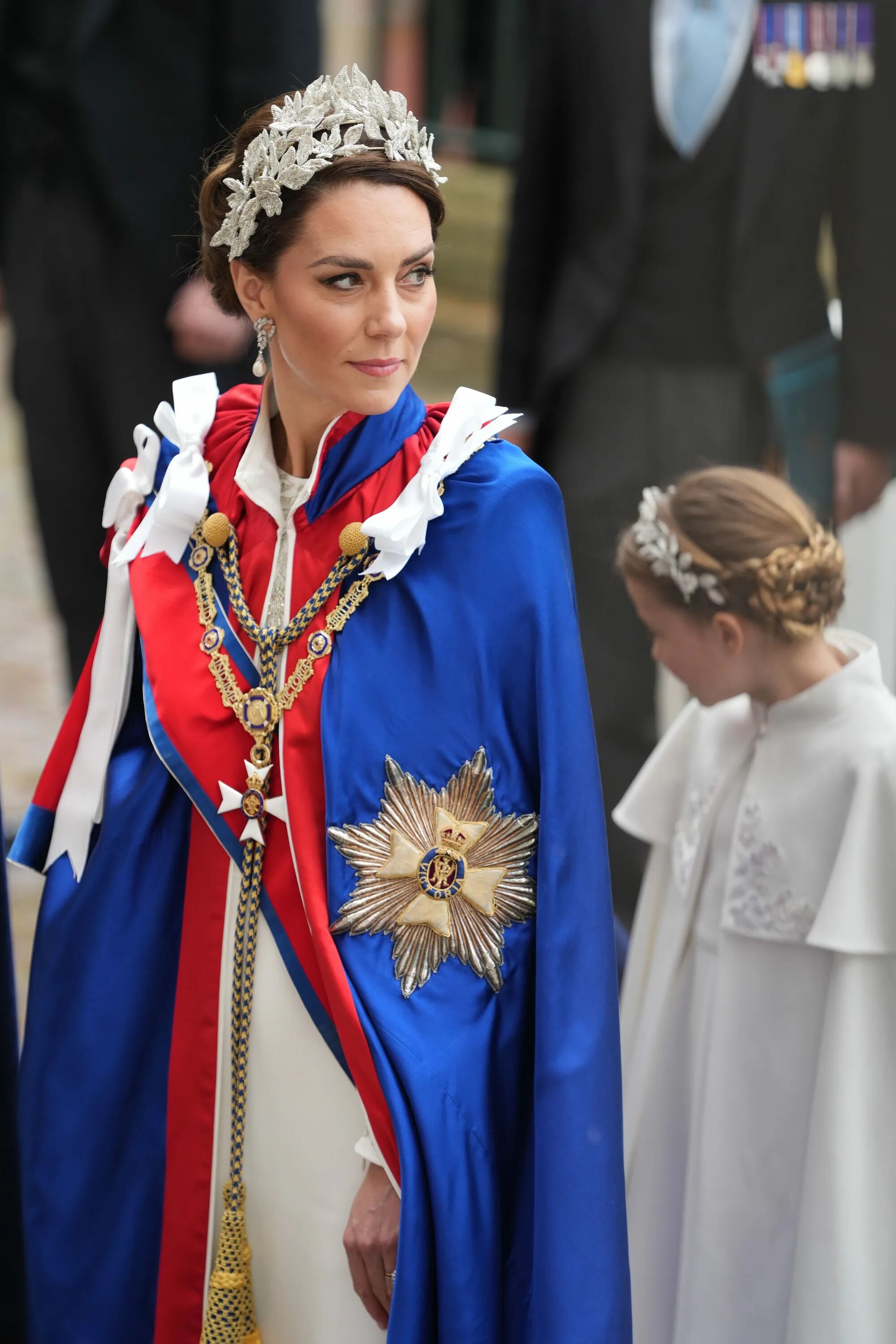 Что с принцессой кэтрин. Королевская тиара Кейт Миддлтон. Кэтрин Миддлтон на коронации.