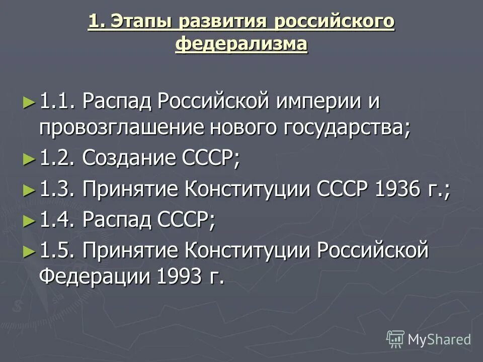 Сложный план федеративное устройство российской федерации