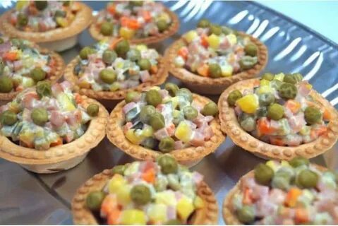 Начинка для тарталеток с огурцом