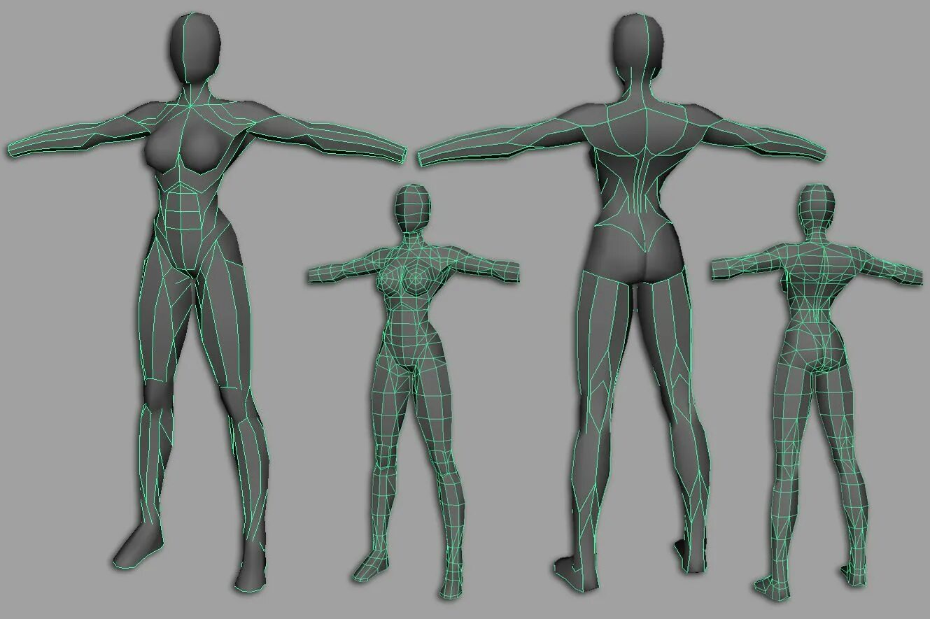 Моделирование человека. Топология тела человека. 3д моделирование человека. Топология 3д.