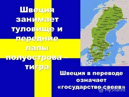 Швеция занимает