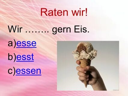 Ich sie gern