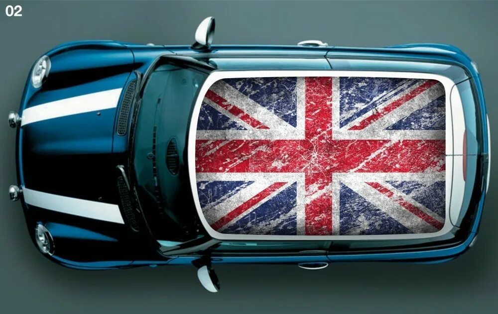 Мини Купер с британским флагом на крыше. Мини Купер с флагом на крыше. Мини Купер с британским флагами на зеркалах. Наклейка на крышу Mini Cooper. Наклейка на крышу