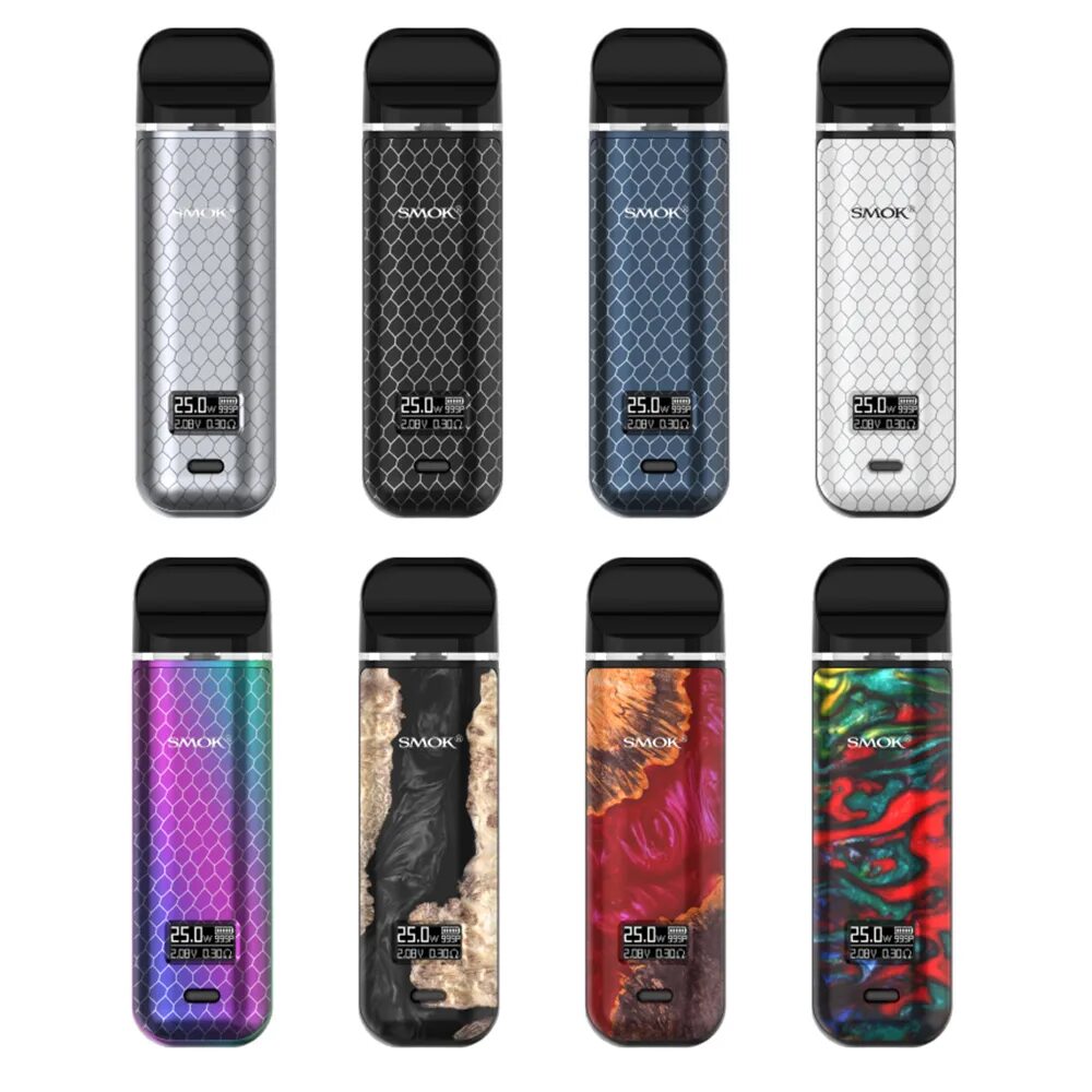 Набор Smok novo x 800mah pod Kit. Smok novo 1 Kit. Smok novo 2x Kit. Smok novo x 800 Mah - Silver Cobra.