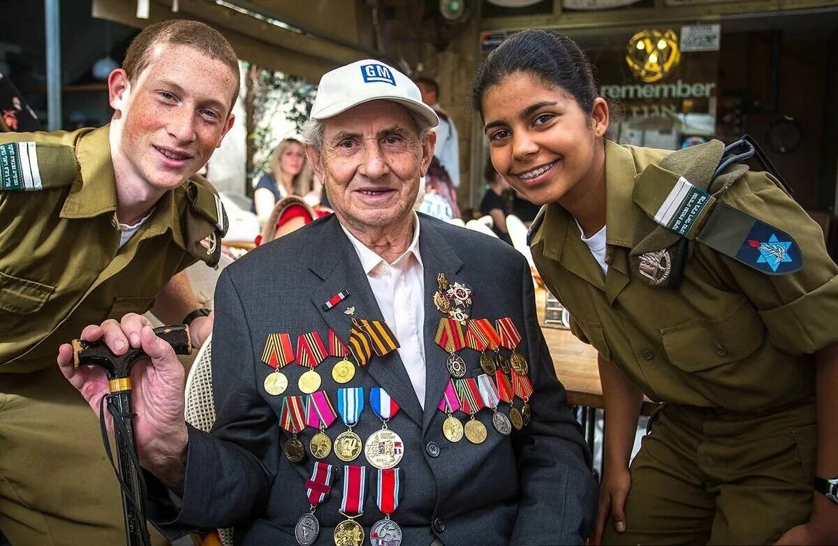 Парад 9 мая в Израиле. Ветераны ВОВ В Израиле. Празднование дня Победы.
