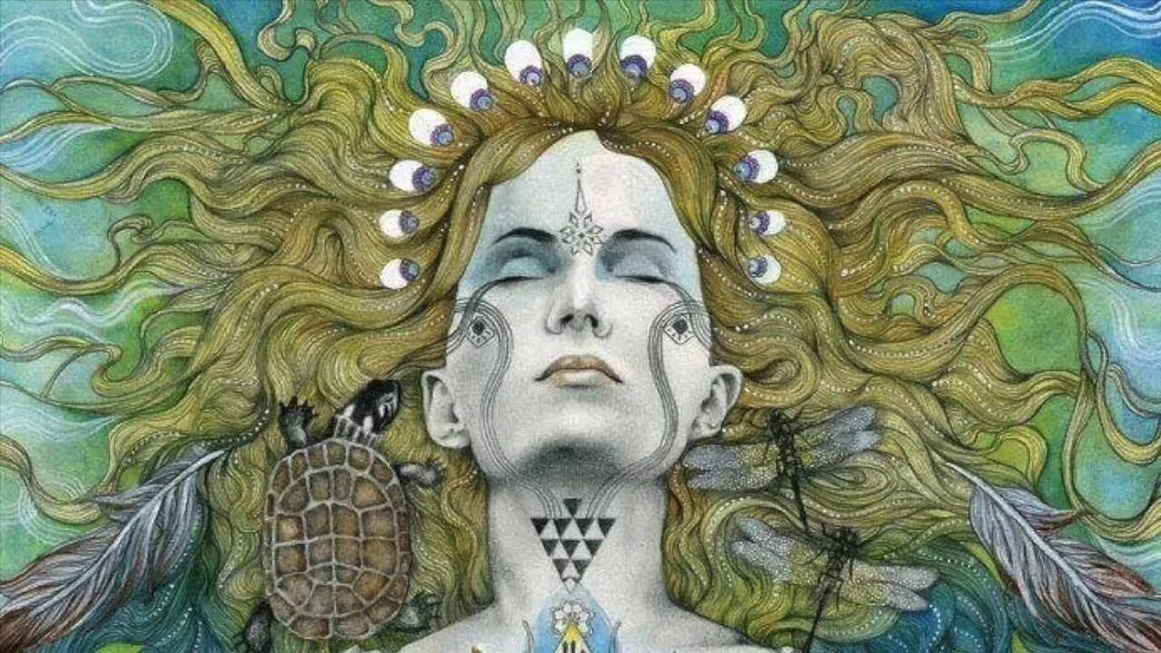 Divine goddess