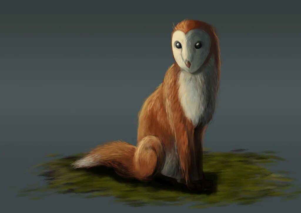 21 animal. Гибриды животных арты. Fox Owl игра. Fox Hybrid Human. Bird Fantasy Art.