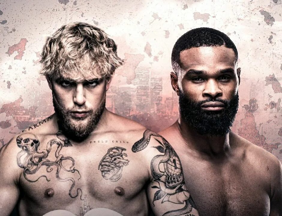 Paul vs paul. Джейк пол тайрон вудли. тайрон вудли vs блоггер джейк. jake paul vs tyron woodley.