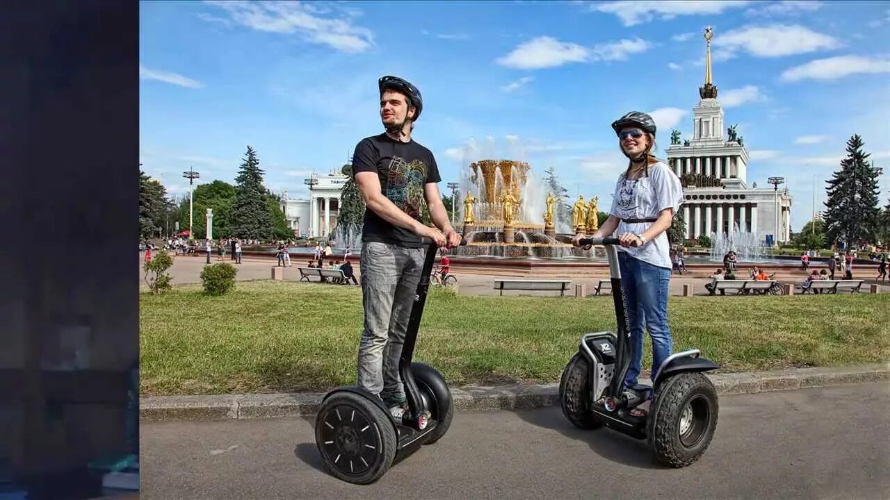 Сегвей Segway x2 Adventure. ВДНХ самокаты. Сигвей в парке. ВДНХ электросамокат.