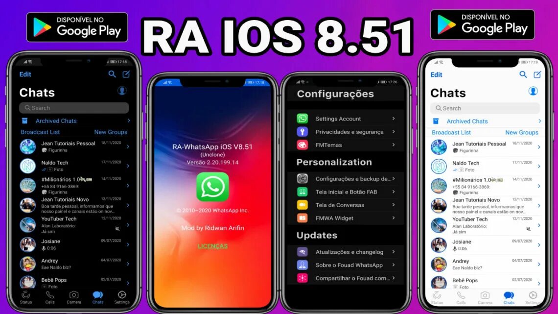 Found ios. Ra whatsapp ios. ra whatsapp v 8 51. found ios whatsapp v.8.51.